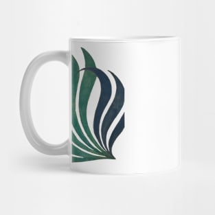 Leaf pattern Mug